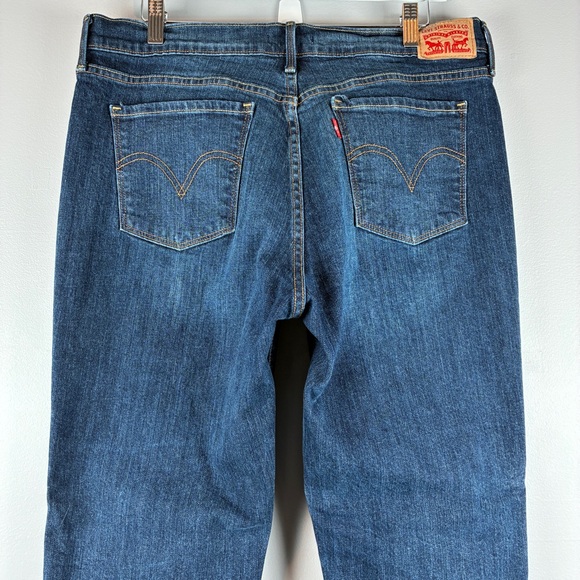 Levi’s 505 Regular Fit Straight Leg Jeans Medium Wash Size 14 - Picture 9 of 13